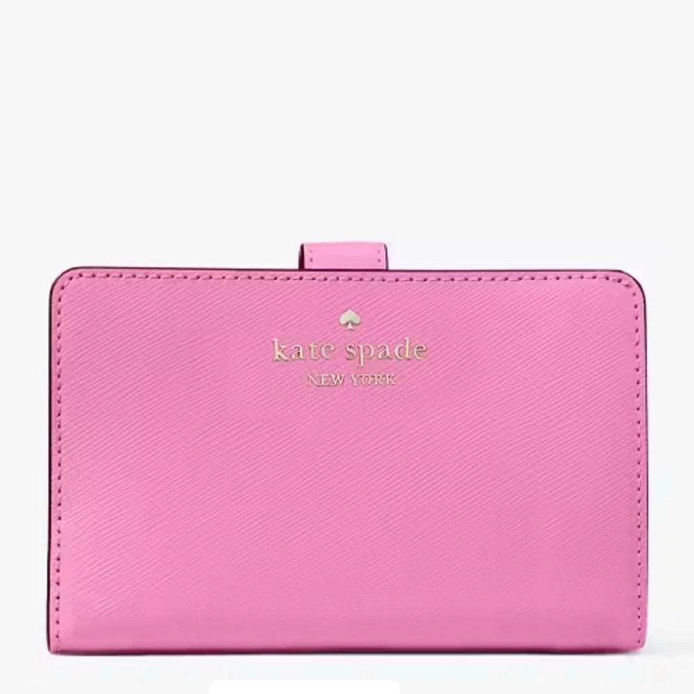 Kate Spade Madison Medium Bifold Wallet Surf Pink